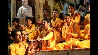 Shiv Mahinam Stotram, Parmarthniketan Ashram,  Rishikesh, Uttrakhand, Ganga Aarti  video