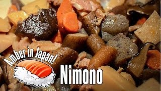 Amber in Japan | Nimono (Simmered Vegetables with Chicken)