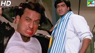 अजय देवगन - रॉकी Fight Scene 01 | Phool Aur Kaante | Madhoo, Arif Khan, Aruna Irani, Amrish Puri