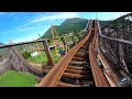 jupiter front row pov one of the longest wooden coasters on earth japan s kijima kogen