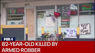 82-year-old ‘beloved’ shop owner ‘Pops’ killed during armed robbery in Terrell