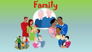 Family -English Vocabulary Lesson | Family Words in English