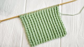 How to Knit Fisherman's Rib Stitch