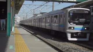 りんかい線70-000形Z8編成　南古谷駅到着