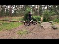 riding my new 2022 whyte g180s on the thetford trails with the guys and ilona my girlfriend 4k