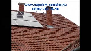 Napelem szerelés, telepítés Skytec Kft www.napelem-szereles.hu 7,5 kW