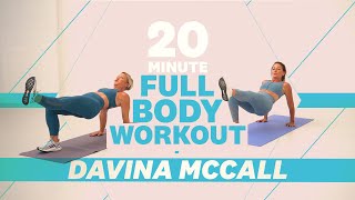 20 Minute Davina McCall Workout | Cardio \u0026 Strength