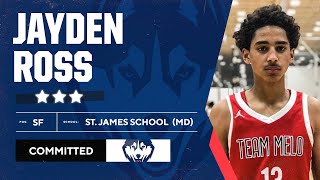 3-star SF Jayden Ross COMMITS to UConn