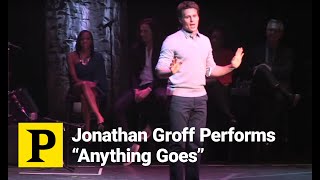 Jonathan Groff Channels His Inner Sutton Foster to Perform 