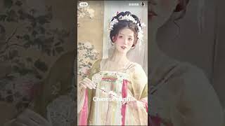 汉服小姐姐的早春拍照#chinese #hanfu