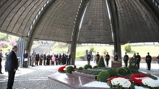 Cumhurbaşkanı Erdoğan,  Cumhurbaşkanı Turgut Özal’ı Anma Törenine Katıldı