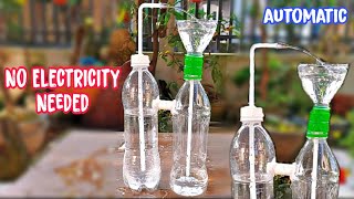 Desktop Fountain Without Electricity With Plastic Bottle