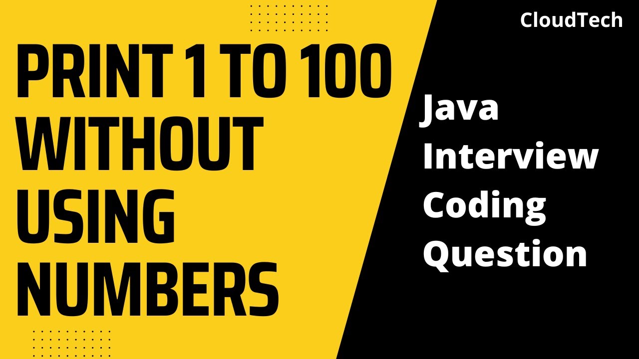 How To Print 1 To 100 Without Using Numbers Free Printable Download