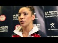 Aly Raisman - Interview - U.S. Olympic Team Trials - Day 1