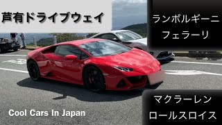 [フェラーリ,ランボルギーニ]かっこいいスーパーカーたち‼︎ 芦有ドライブウェイ