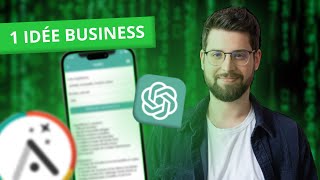 chatGPT x Adalo : Une idée de Business à reproduire