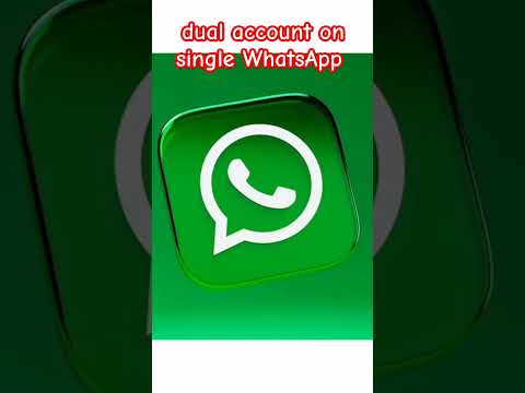 Double account in one app What's App #whatsapp #newfeature#news #technical #socialmedia #yt