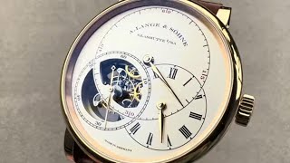 A. Lange \u0026 Sohne Richard Lange Tourbillon Pour Le Merite (760032) A. Lange \u0026 Sohne Watch Review