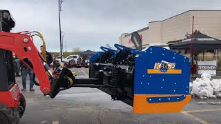 KAGE SnowFire 2-in-1 Snow Plow and Pusher System