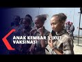 Anak Kembar 3 Ikut Vaksinasi Yang Digelar TNI AL Di KRI Soeharso-990