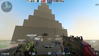 CS2 Zombie Escape Testing ze_chicken_lords_tower On Lev Server