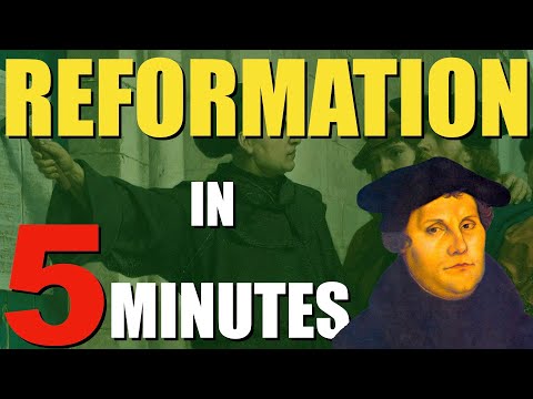 What was the major reason for the Reformation?