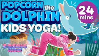 Popcorn the Dolphin | A Cosmic Kids Yoga Adventure!