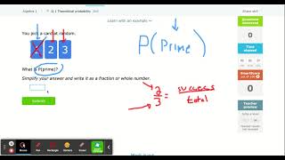 IXL - Theoretical probability (Algebra 1 practice)