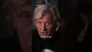 Rutger Hauer Wrote The 'Tears In Rain' Line From 'Blade Runner' #shorts
