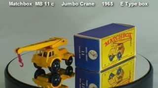 Matchbox Cars 1965 MB 11 c  Jumbo Crane     #adultdiecast