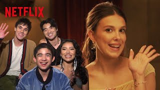 The Avatar: The Last Airbender Cast Gets Special Message from Millie Bobby Brown | Netflix