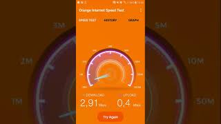 Orange Internet Speed Test