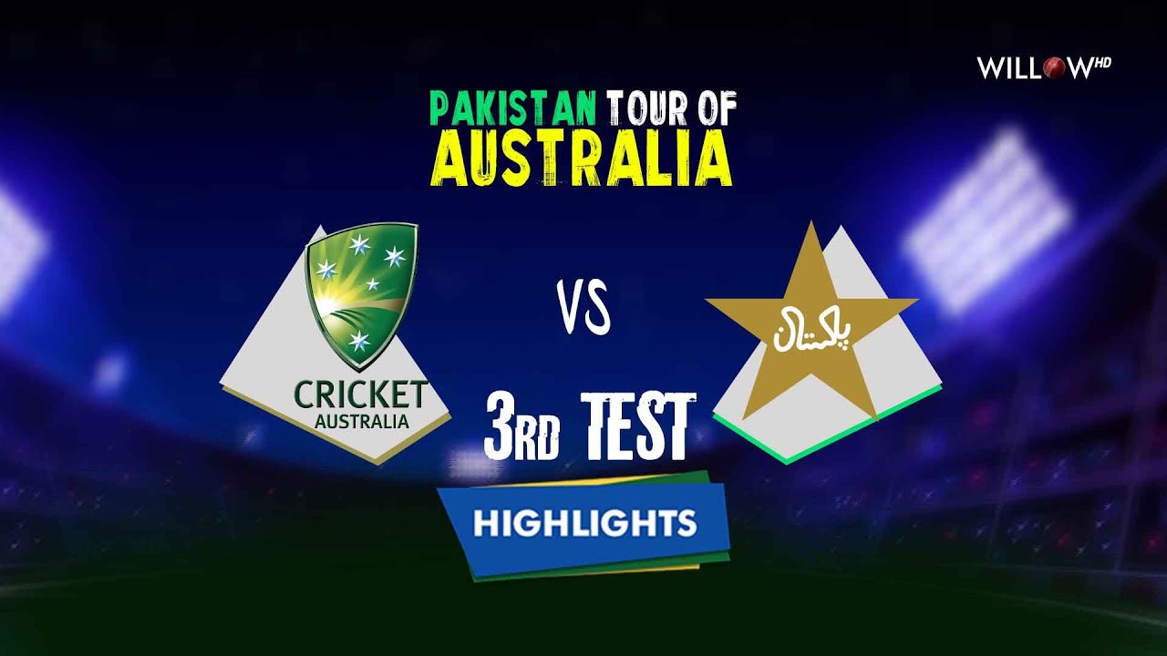 Day 4 Highlights: 3rd Test, Australia Vs Pakistan #AUSvsPAK23-2024 ...