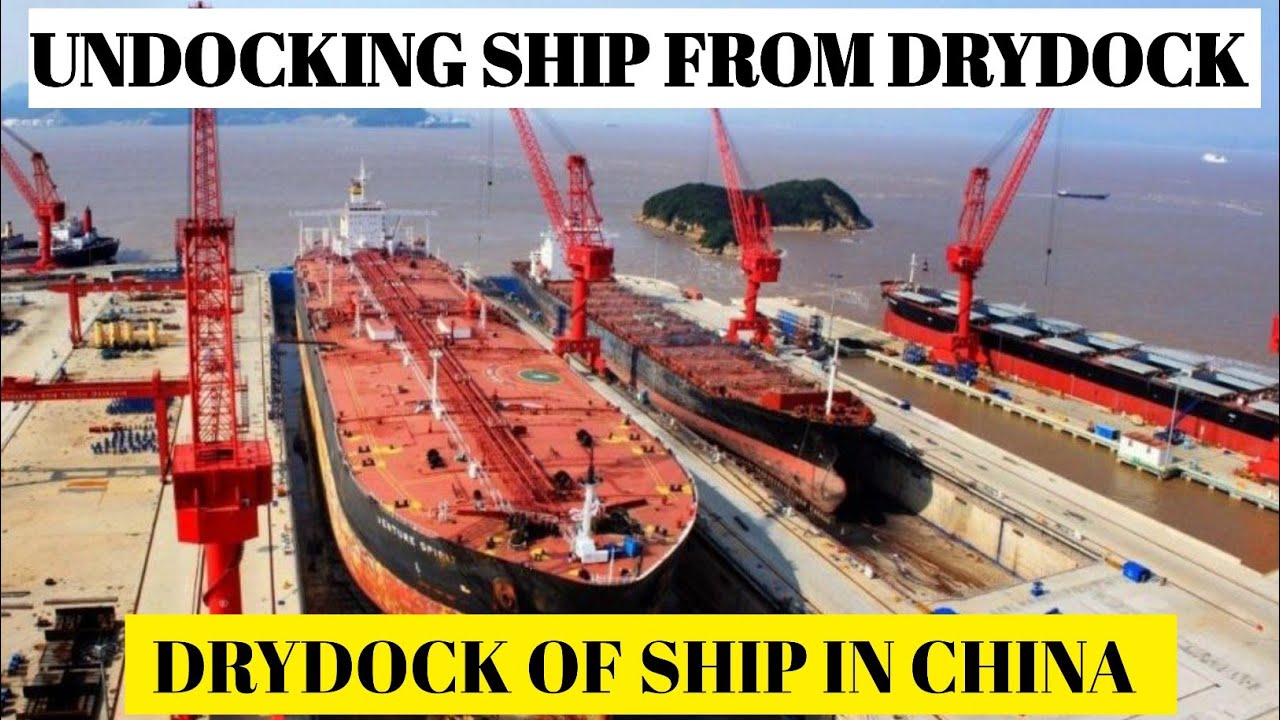 Drydock Ship Vlog Part 3 China Drydock Motorv25 Youtube