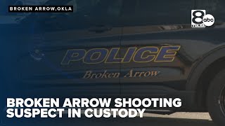 Suspect in Broken Arrow shooting after vehicle break-in attempt now in custody, police say