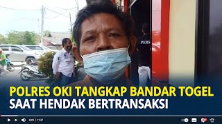 Satreskrim Polres OKI Tangkap Bandar Togel Saat Hendak Bertransaksi