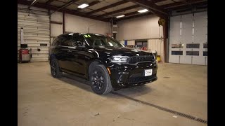 2021 Brilliant Black Dodge Durango GT AWD DT6931 Motor Inn Auto Group