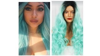 Aliexpress kylie jenner inspired Wig - unboxing review