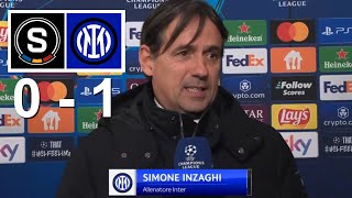 Simone Inzaghi Intervista Post Sparta Praga 0 vs 1 Inter 22/01/2025