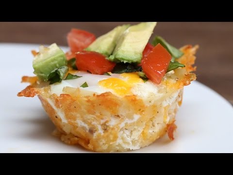 Sweet Potato Hash Cups Recipe by Tasty