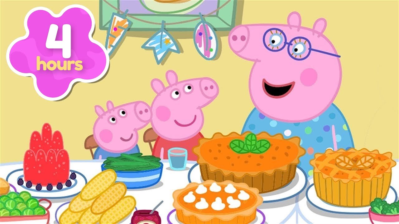Peppa Celebrates Thanksgiving рџќѕпёџ Aunt Dottie Comes To Visit рџ Peppa