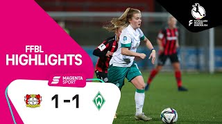 Bayer 04 Leverkusen - SV Werder Bremen | Highlights FLYERALARM Frauen-Bundesliga 21/22