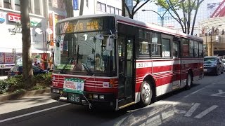 【3DFHD】立川バス  A703･J710(ISUZU R17+LV) 競輪場輸送 立川駅北口BT