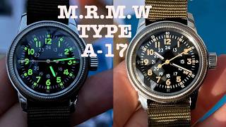 M.R.M.W. TYPE A-17 mil-spec Vintage Military Pilot’s Watch - Full Review