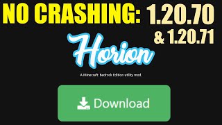 Download Horion Hacked Client 1 20 70 1 20 71 Minecraft Bedrock Edition ...