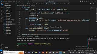 3. Learn OOP with Python - Inheritance. Passing Data from Parent and Child Classes