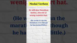 Modal Verbs #learngerman #germangrammar #modalverbs #ytshorts @germanlearnlanguage