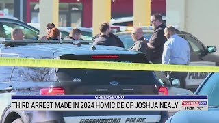 Additional arrest made in 2024 Greensboro homicide, police say