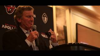 Orlando Apollos' Head Ball Coach Steve Spurrier Meets Orlando Business Leaders