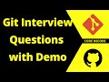 Git Interview Questions and Answers with Live Demo|| Git and Github || Github SSH Key  | Code Decode